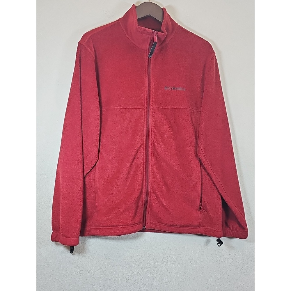 Columbia‎ Long Sleeve Fleece Jacket  Full Zip Size M
